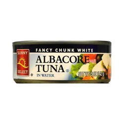 Sunny Select, Chunk White Albacore Tuna In Water