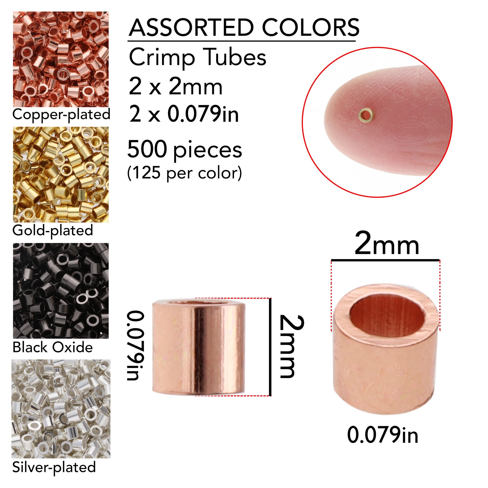 slide 3 of 5, The Beadsmith Magical Crimper Accessory Kit, 501 ct