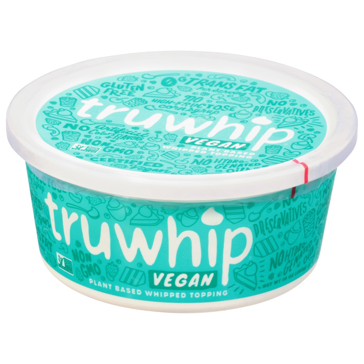 slide 6 of 9, truwhip Vegan Plant Based Whipped Topping 10 oz, 10 oz