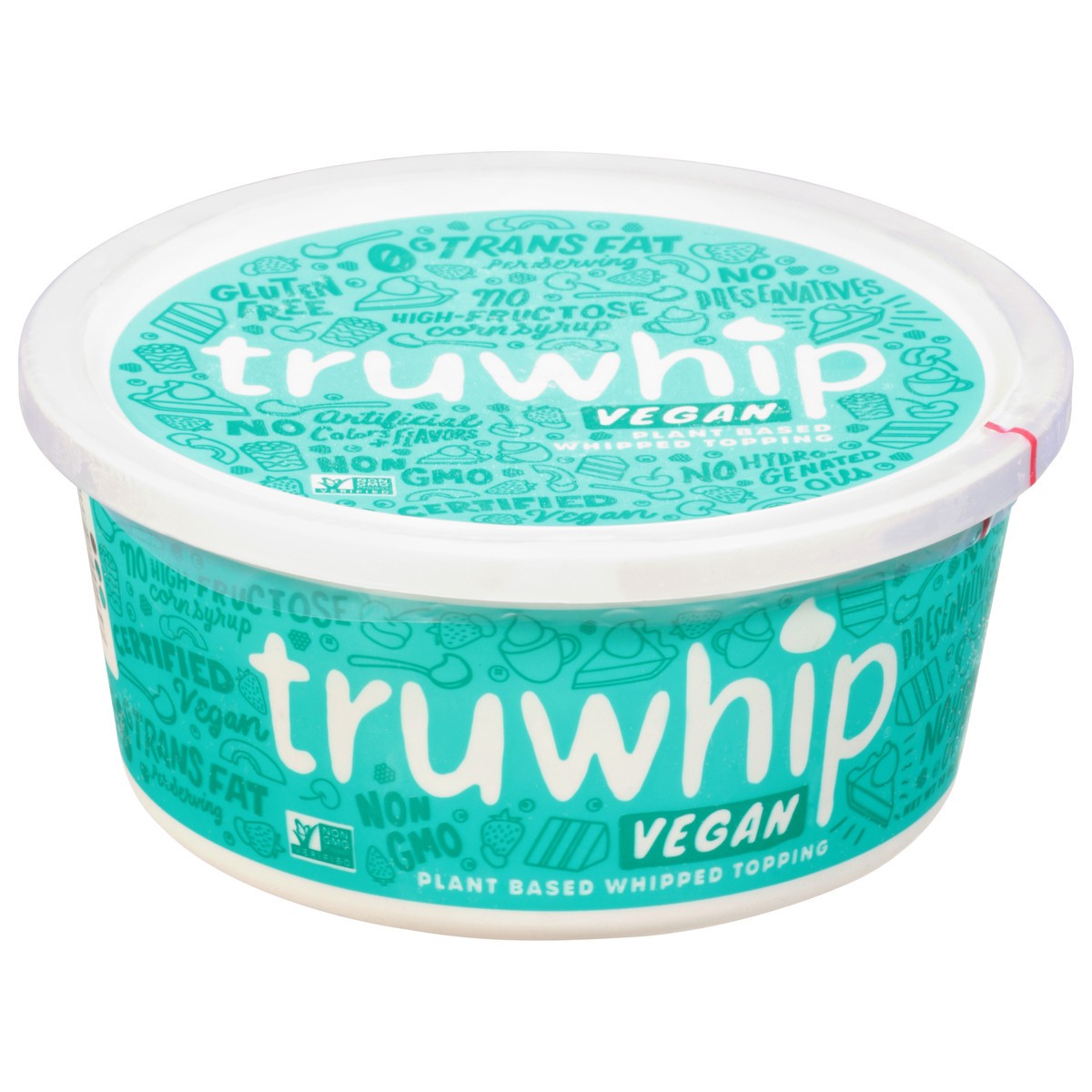 slide 1 of 9, truwhip Vegan Plant Based Whipped Topping 10 oz, 10 oz