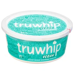 truwhip Vegan Plant Based Whipped Topping 10 oz
