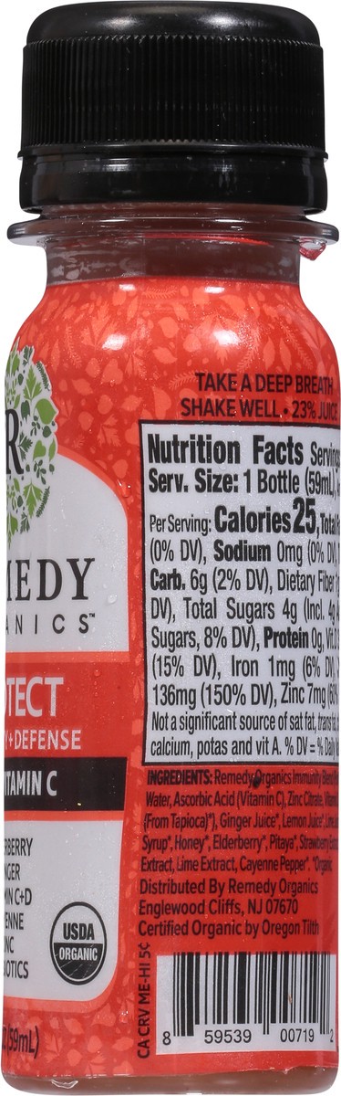 slide 6 of 9, Remedy Organics Protect Immunity+Defense 2 fl oz, 2 fl oz