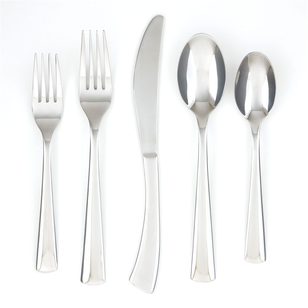 slide 1 of 1, Aladin Mirror Flatware Set, Service for 4, 20 ct