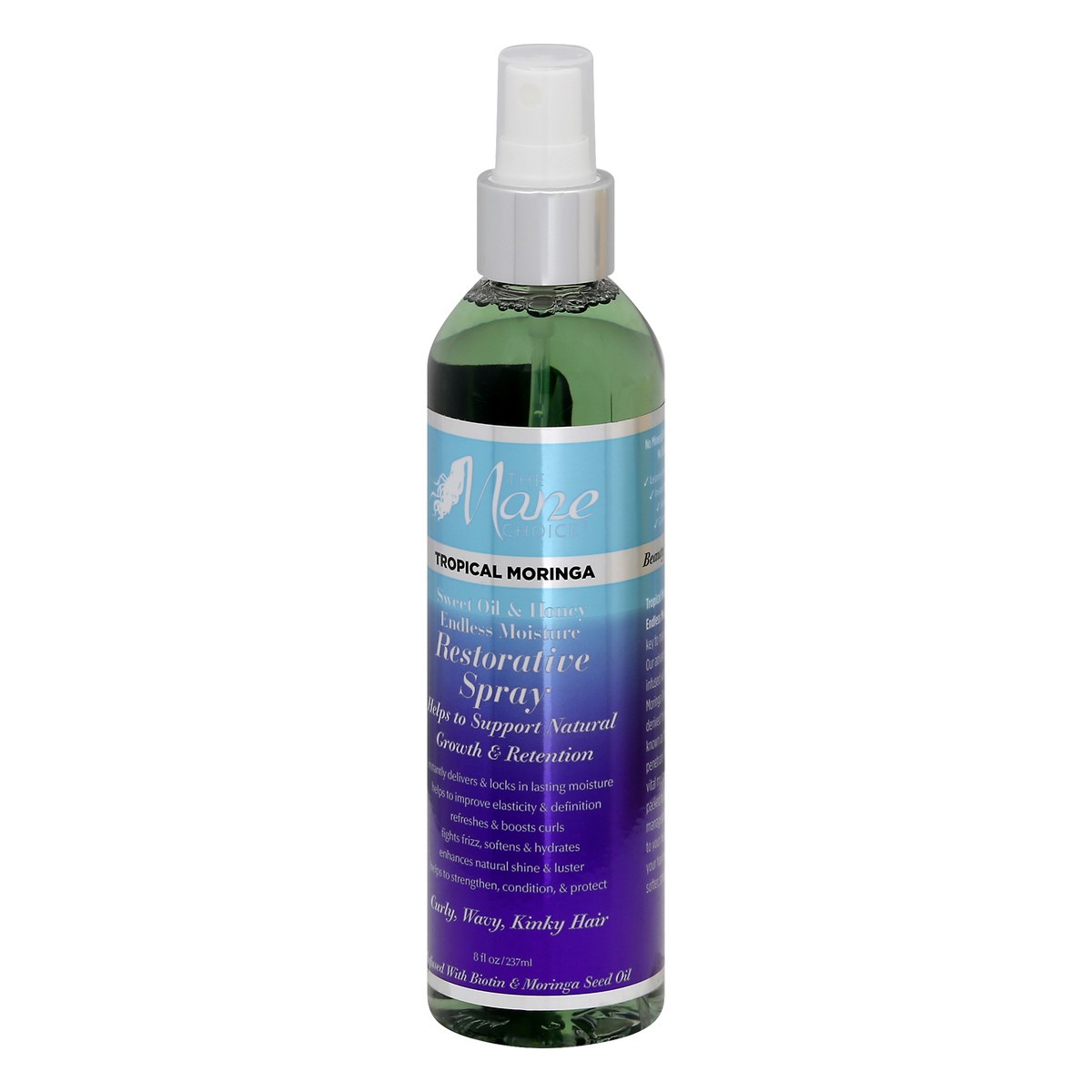 slide 7 of 9, The Mane Choice Tropical Moringa Restorative Spray 8 oz, 8 fl oz