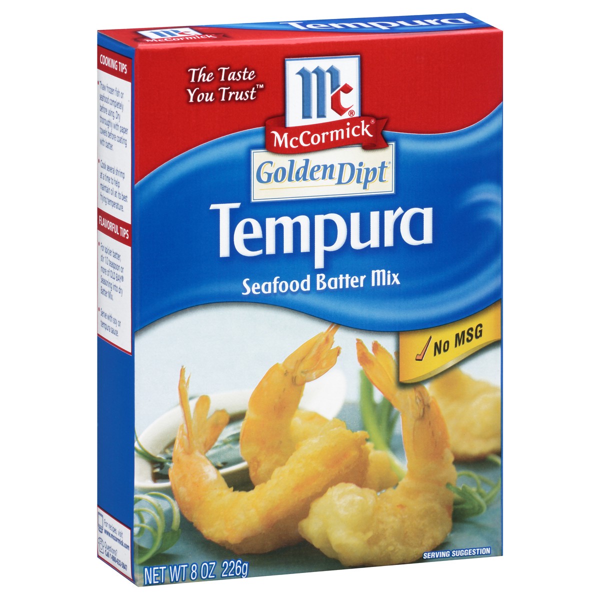 slide 6 of 9, McCormick Golden Dipt Fry Mix - Tempura, 8 oz