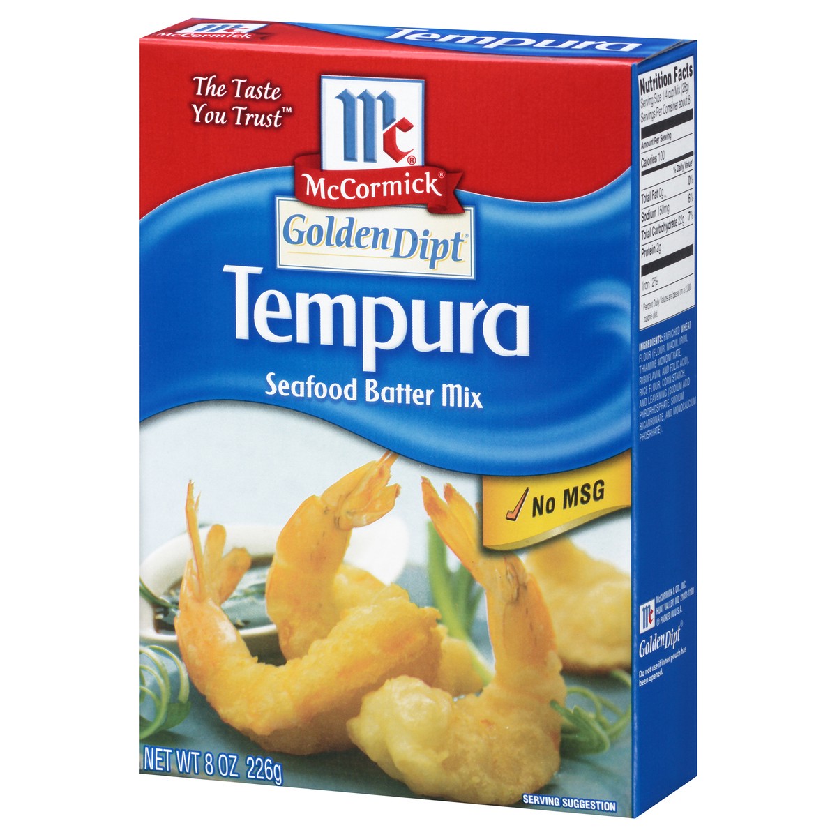 slide 5 of 9, McCormick Golden Dipt Fry Mix - Tempura, 8 oz