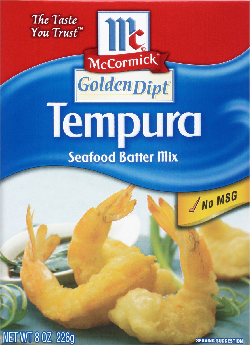 slide 7 of 9, McCormick Golden Dipt Fry Mix - Tempura, 8 oz