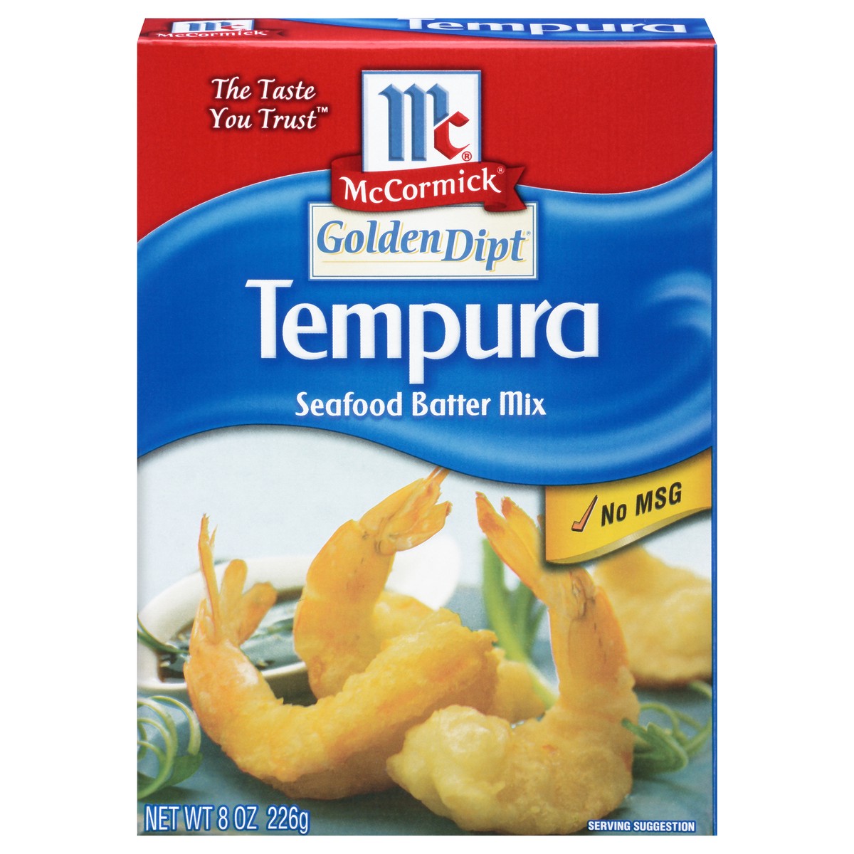 slide 1 of 9, McCormick Golden Dipt Tempura Seafood Batter Mix 8 oz, 8 oz