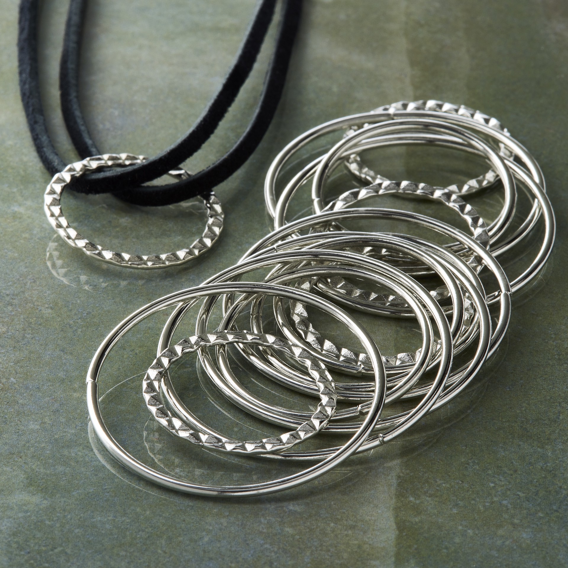 slide 2 of 2, Rhodium Chain Connectors By Bead Landing, 1 ct