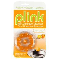 Plink Citrus Orange Garbage Disposer Cleaner and Deodorizer