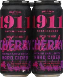 1911 Established Premium Small Batch Black Cherry Hard Cider 4 Cans 16 oz Can 4 ea