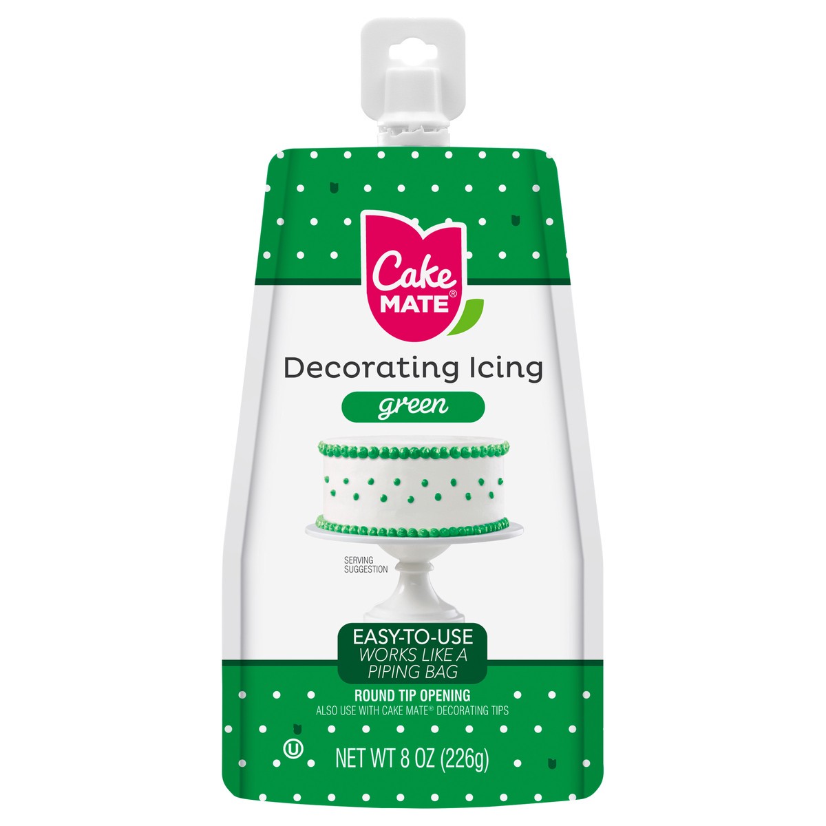 slide 1 of 3, Cake Mate Decorating Icing Red, 8 oz