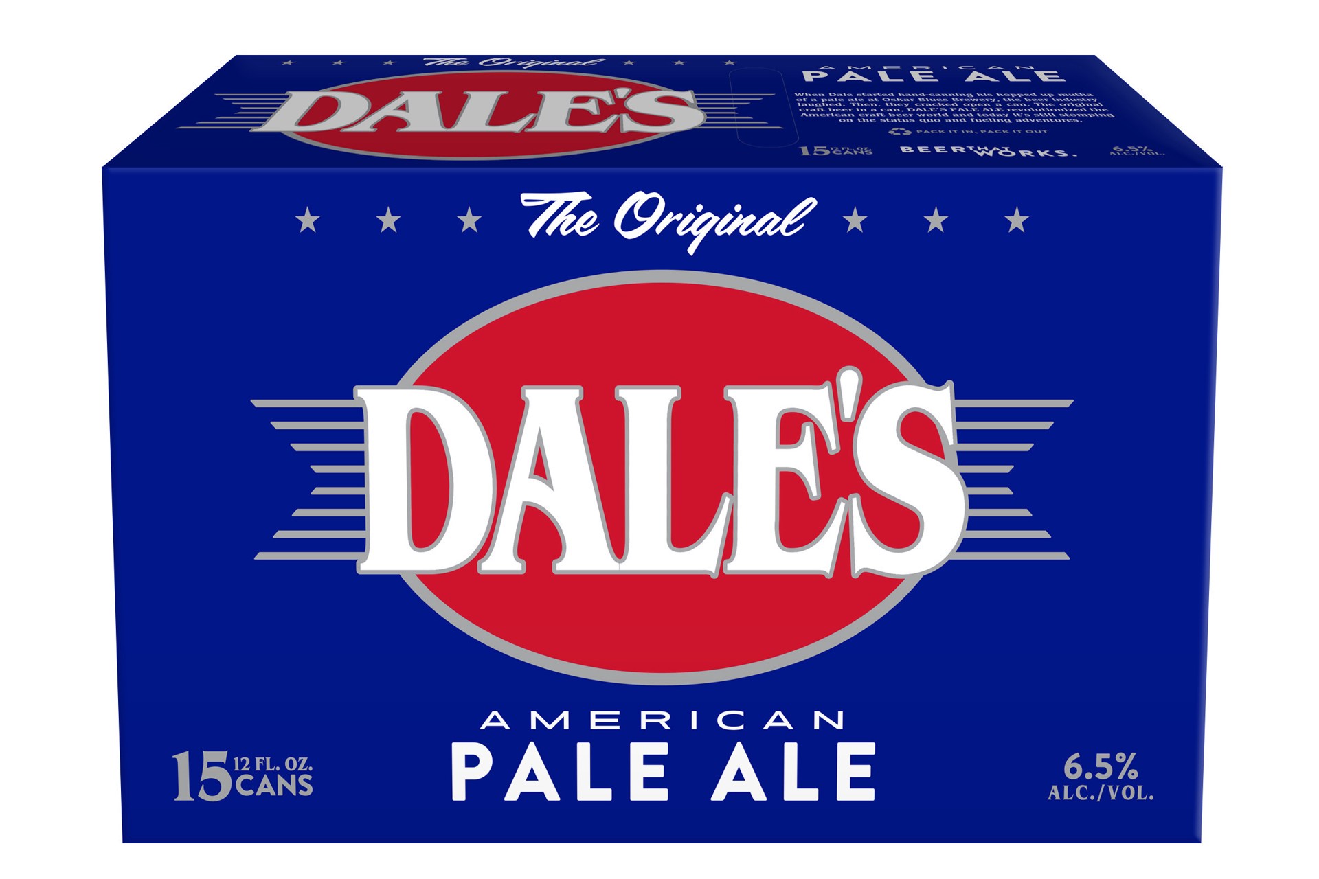 slide 3 of 10, Dale's Oskar Blues Dales Pale Ale 1/15/12oz, 15 ct