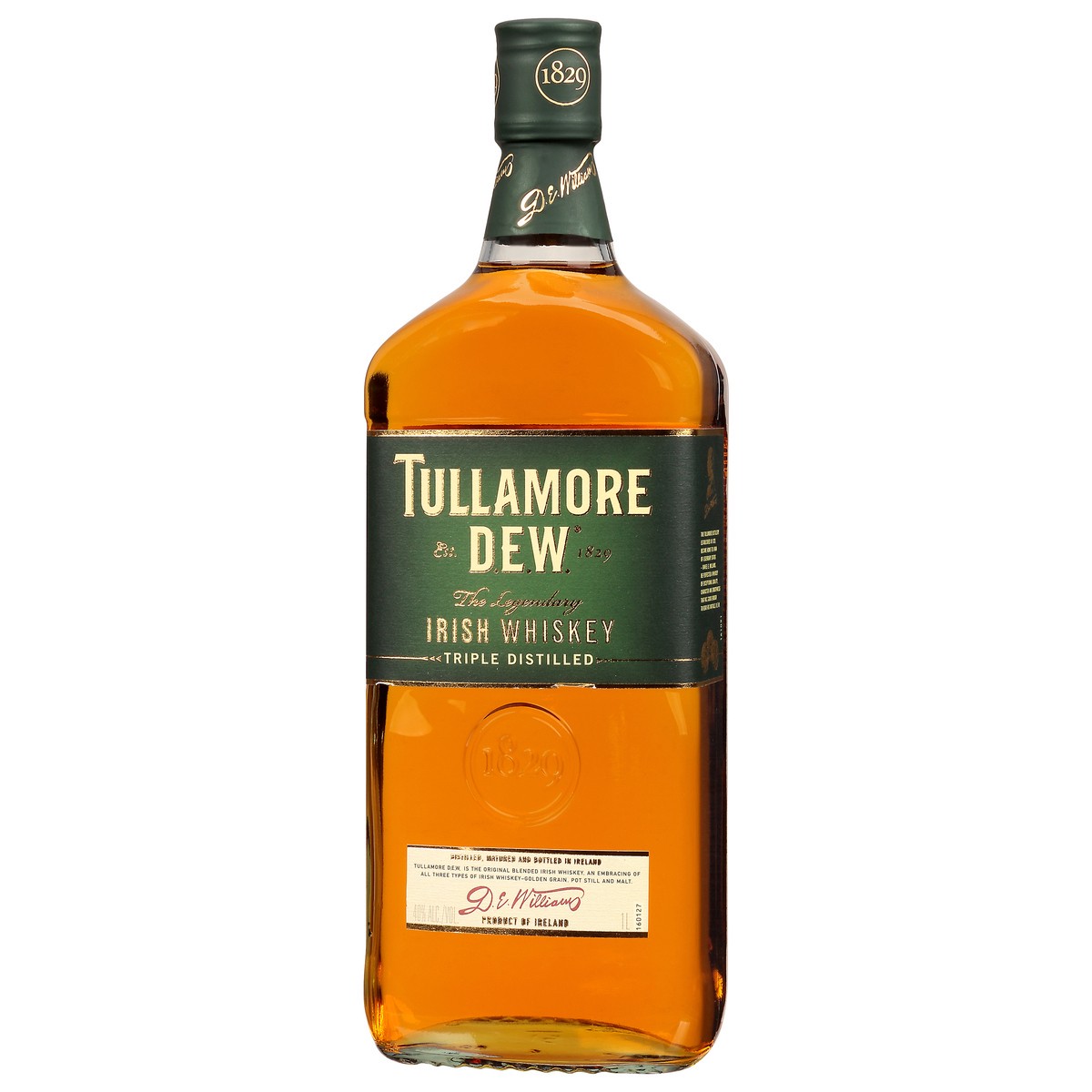 slide 7 of 9, Tullamore DEW Irish Whiskey, Triple Distilled, The Legendary, 1 liter
