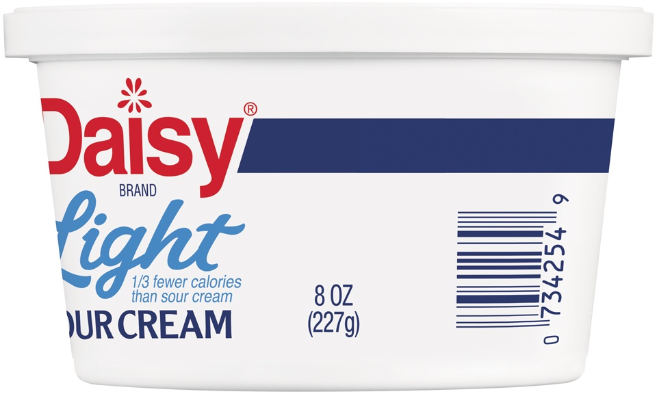 slide 3 of 8, Daisy Light Sour Cream, 8 oz
