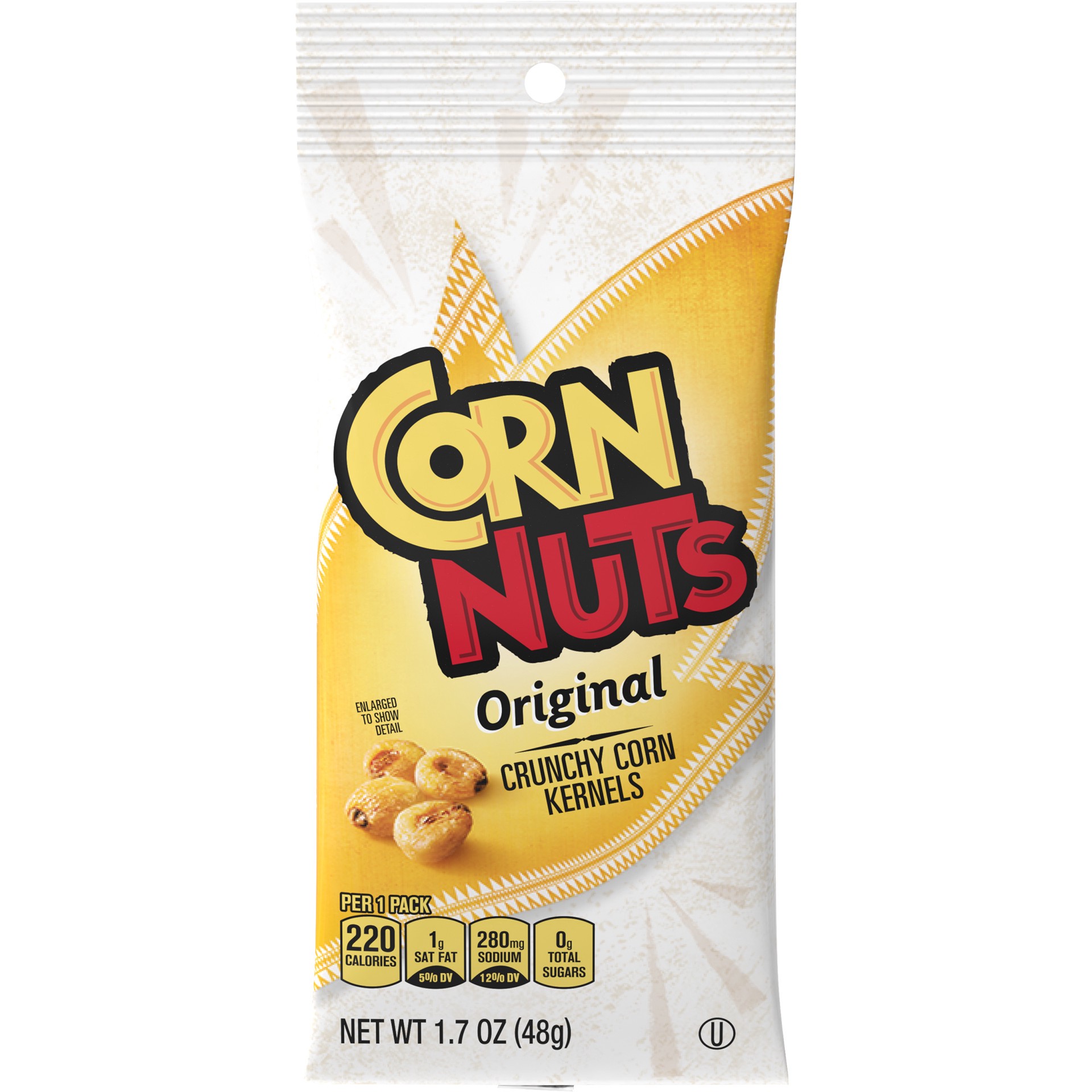 slide 1 of 6, CornNuts Original Crunchy Corn Kernels, 1.7 oz Pack, 1.7 oz