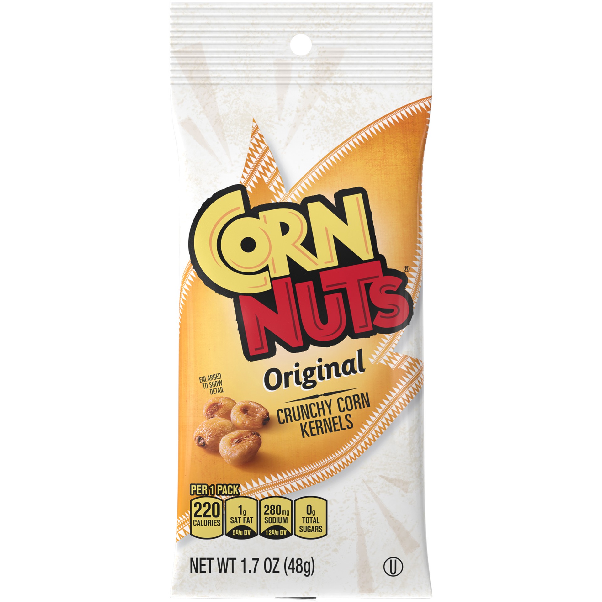 slide 1 of 6, CORN NUTS Original, 1.7 oz