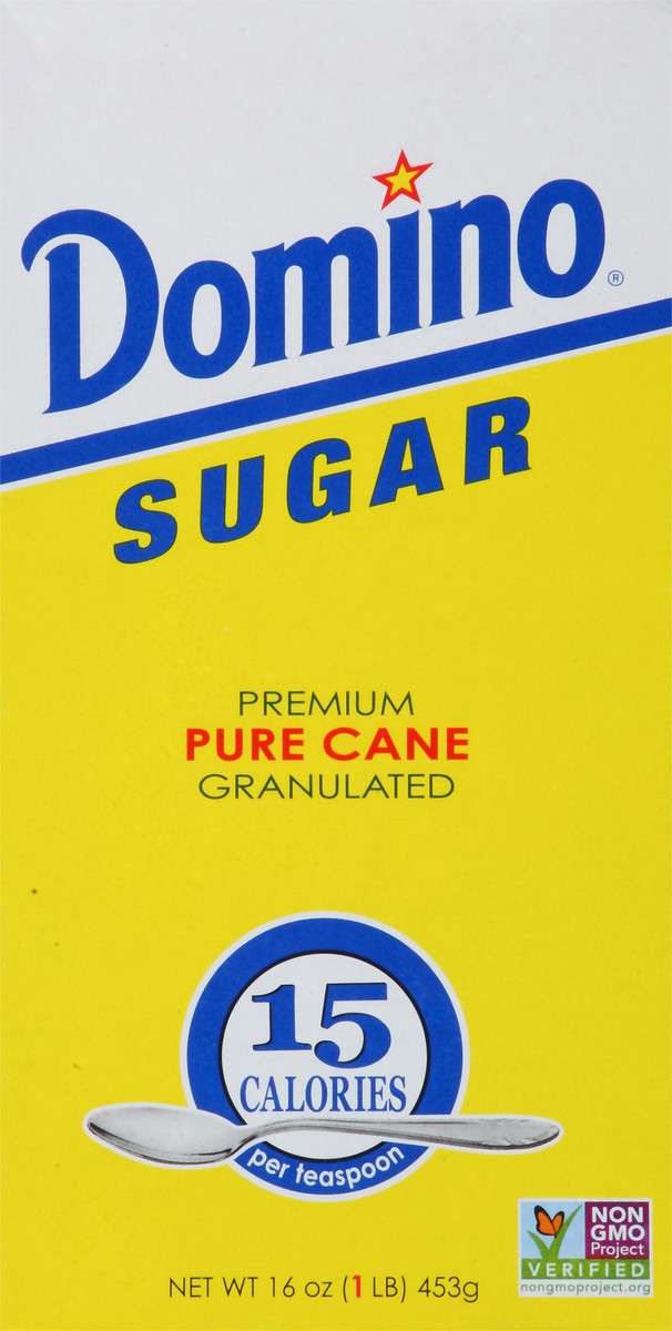 slide 1 of 10, Domino Pure Cane Granulated Sugar, 16 oz