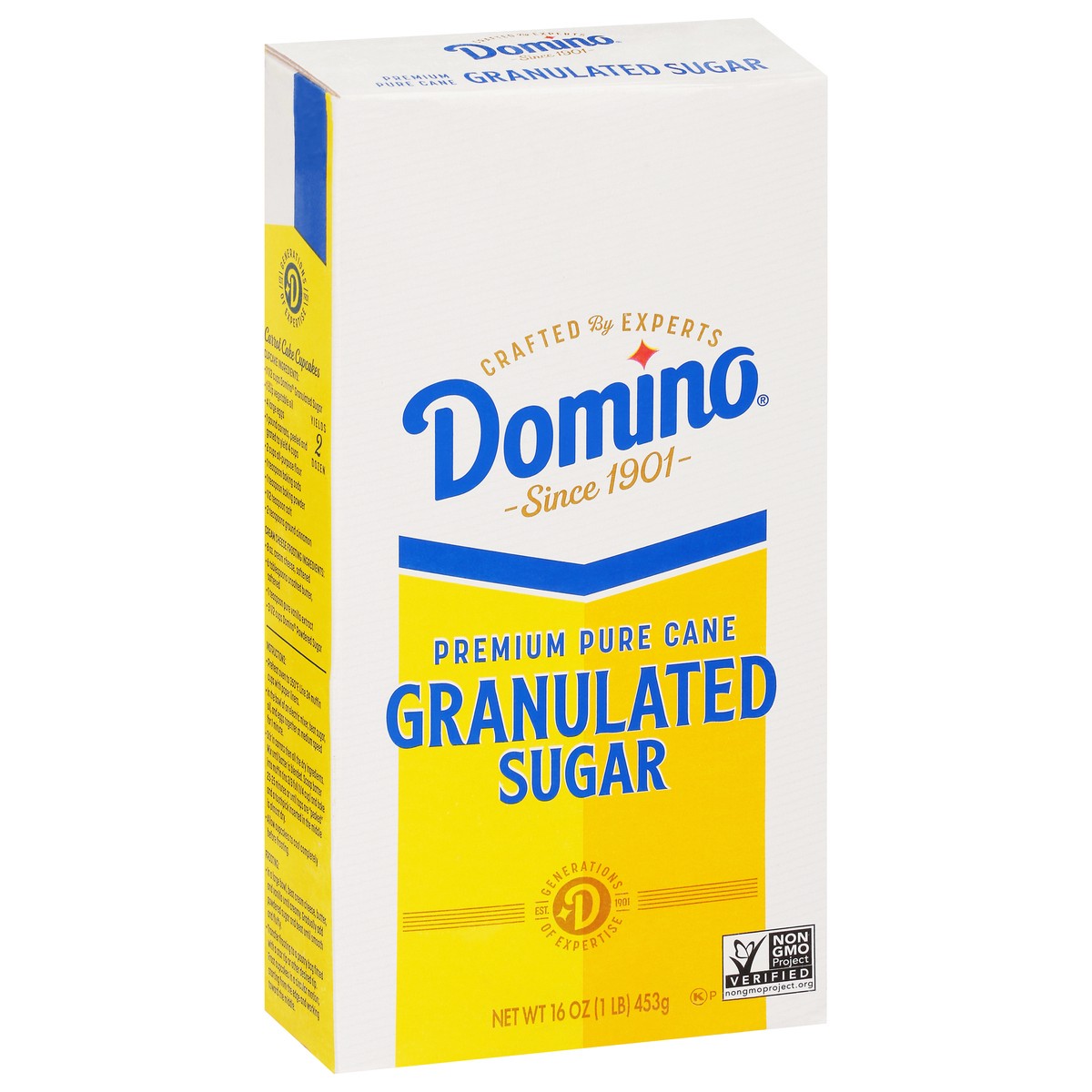 slide 4 of 10, Domino Pure Cane Granulated Sugar, 16 oz