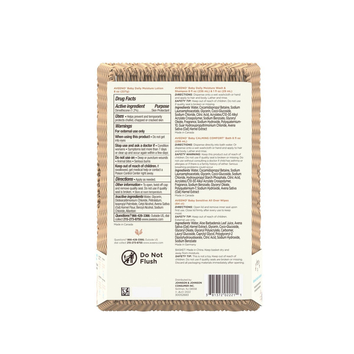 slide 14 of 24, Aveeno Baby Welcome Baby Gift Set for Parents-To-Be, 5 items, 1 ct