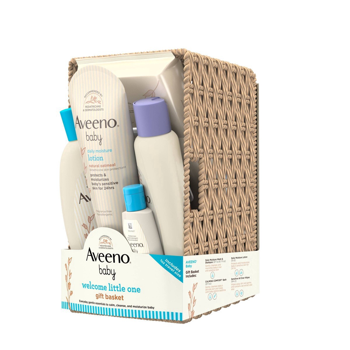 slide 21 of 24, Aveeno Baby Welcome Baby Gift Set for Parents-To-Be, 5 items, 1 ct