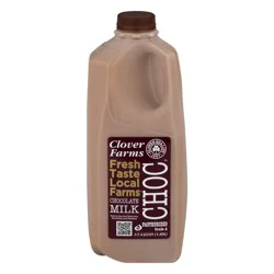 Clover Farms Chocolate Milk Half Gallon