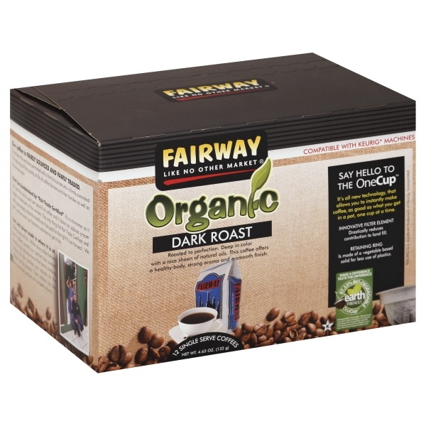 slide 1 of 1, Fairway One Cup Organic Dark Blend - 4.65 oz, 4.65 oz