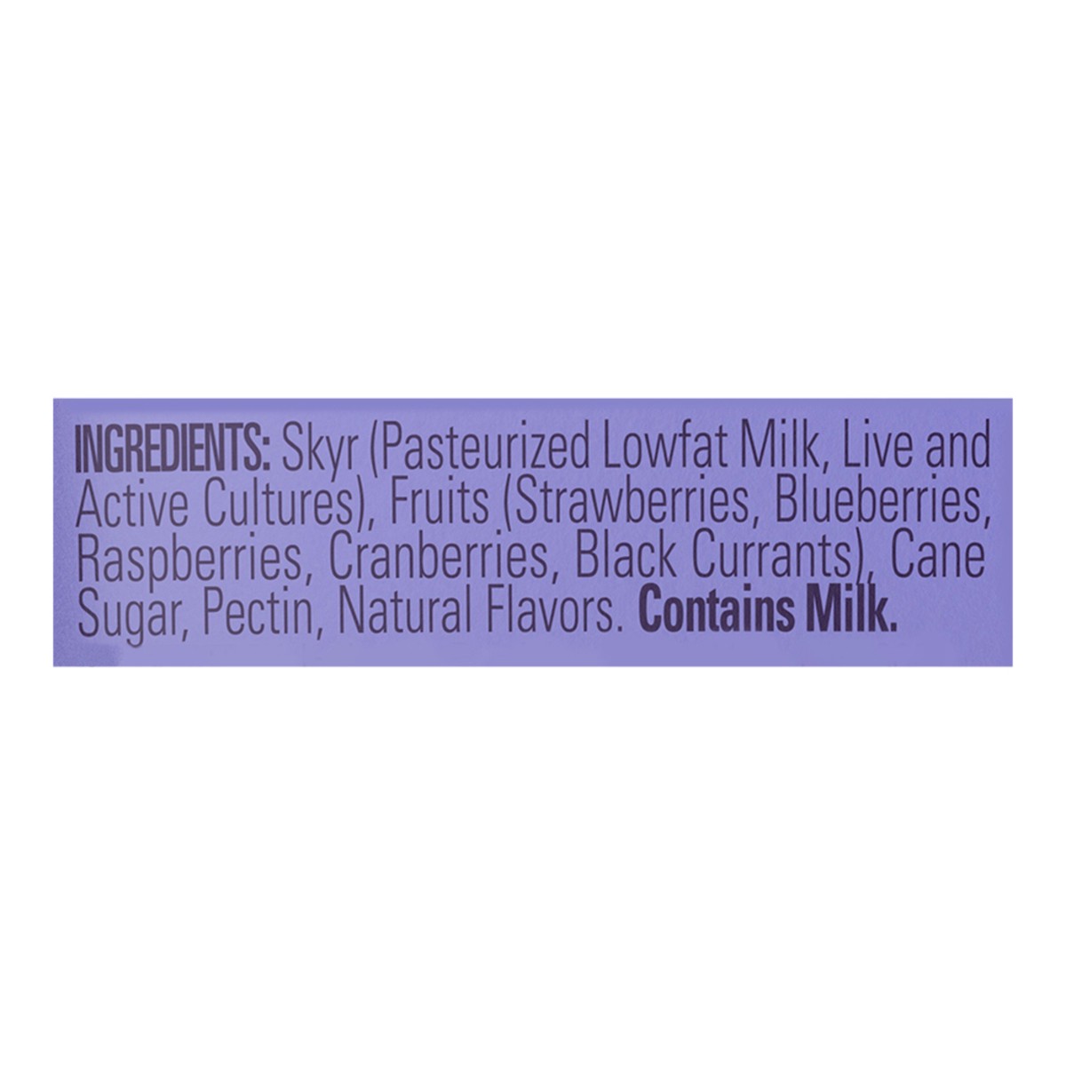 Icelandic Provisions Traditional Berry Medley Skyr 5.3 oz | Shipt