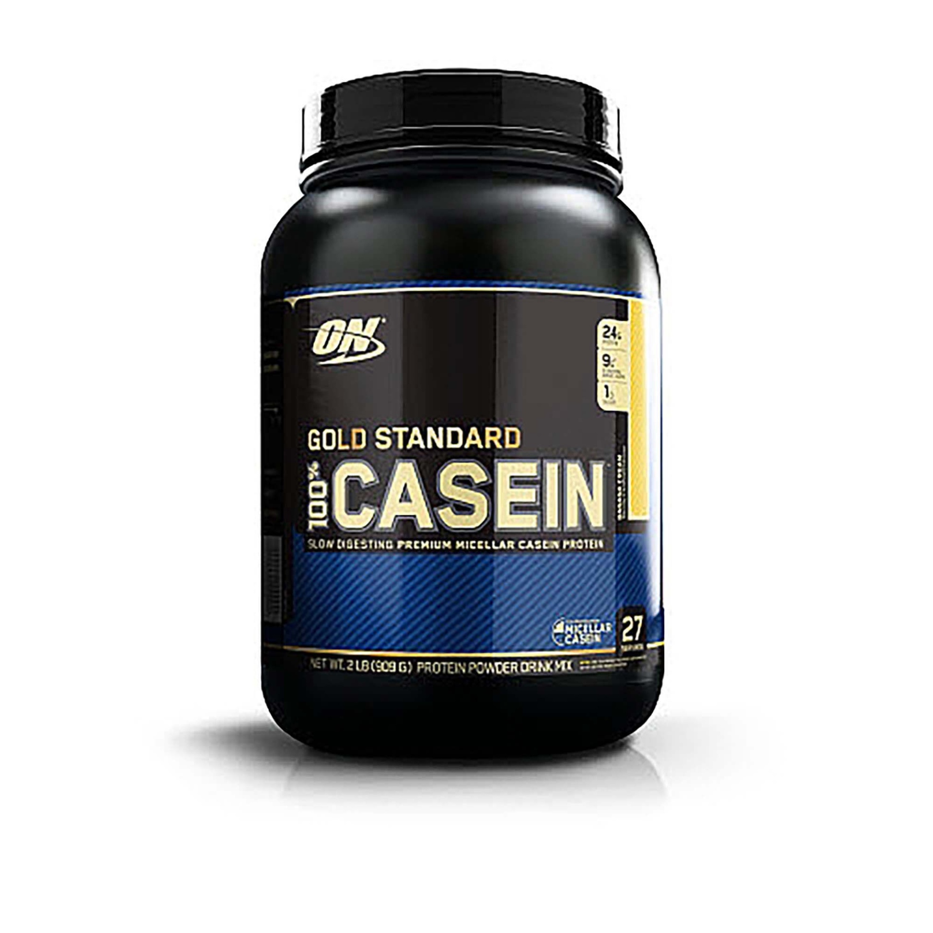 slide 1 of 1, Optimum Nutrition Gold Standard 100% Casein - Banana Cream, 2 lb