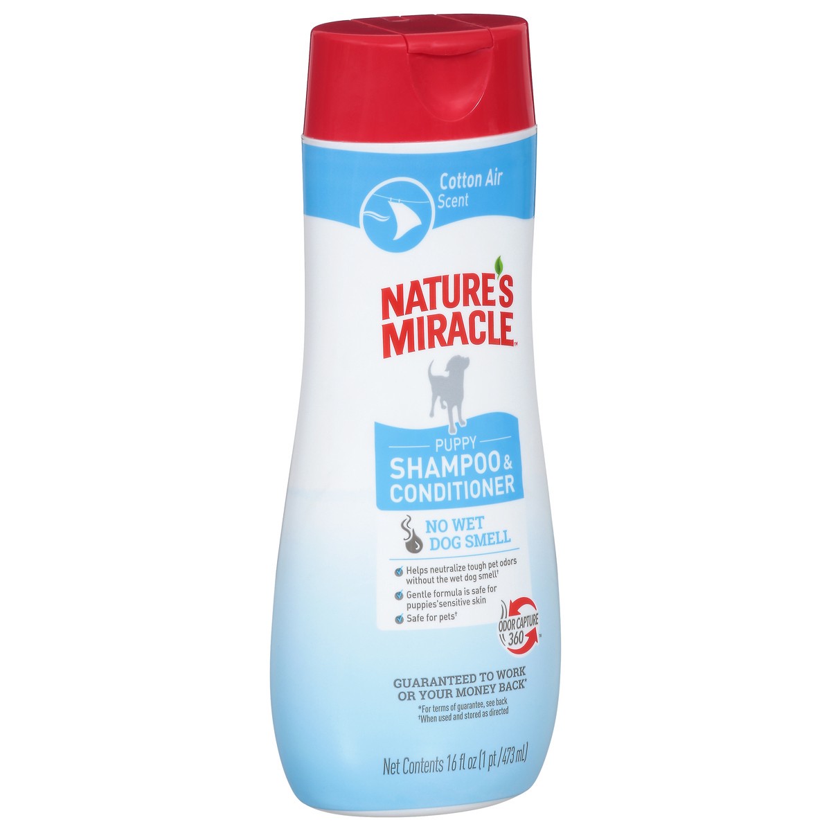slide 9 of 9, Nature's Miracle Puppy Cotton Air Shampoo & Conditioner 16 fl oz, 16 fl oz