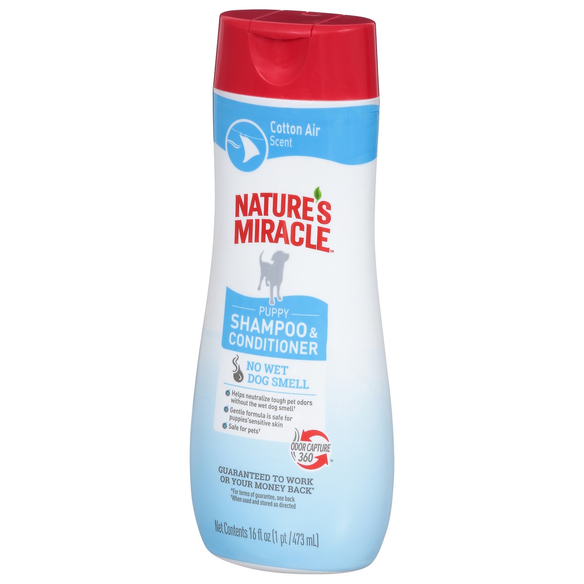 slide 2 of 9, Nature's Miracle Puppy Cotton Air Shampoo & Conditioner 16 fl oz, 16 fl oz