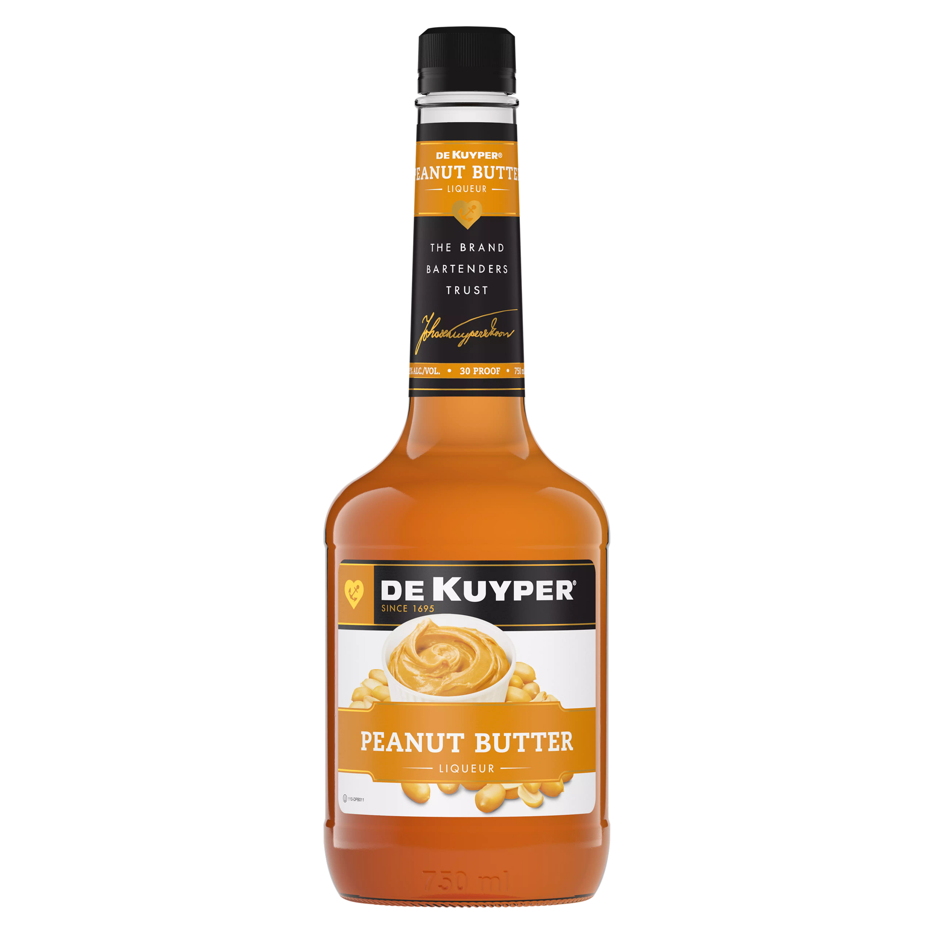 slide 1 of 9, Dekuyper Peanut Butter Brandy Liqueur, 750 ml