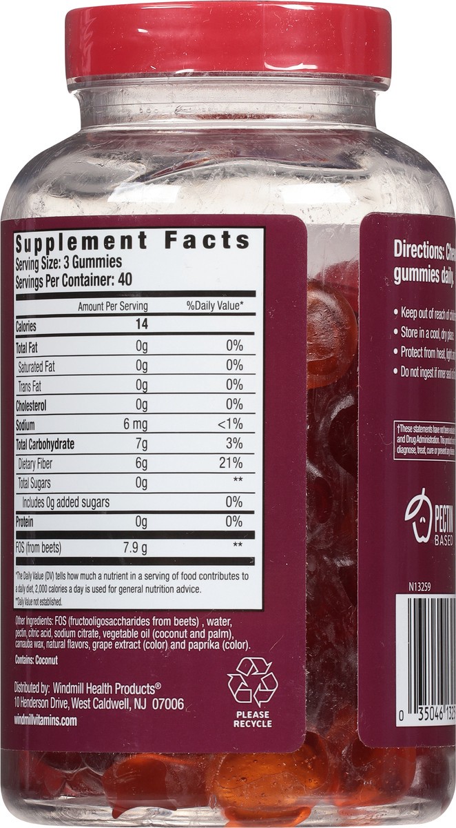slide 7 of 9, Country Farms Fiber Care Gummies, 120 ct