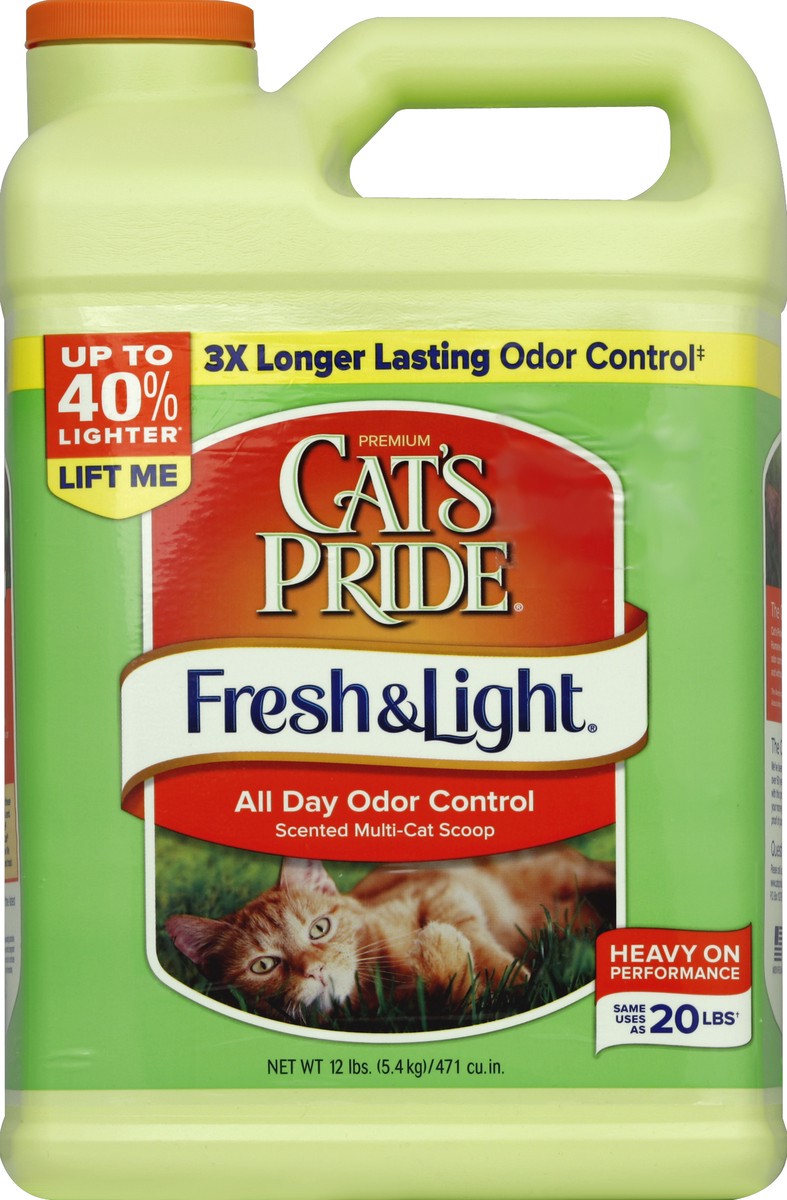 slide 1 of 3, Cat's Pride Cat Litter 12 lb, 12 lb