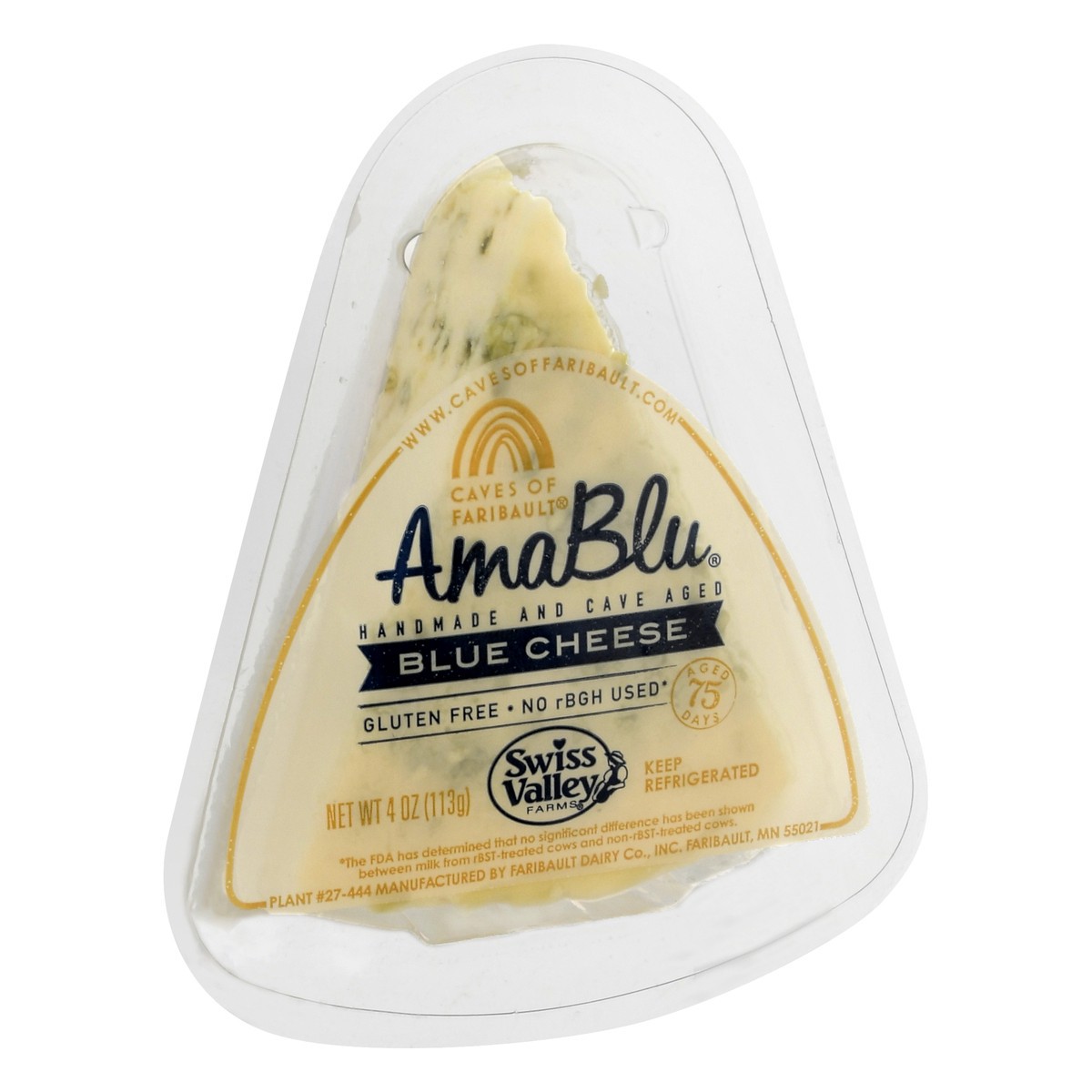 slide 8 of 12, Caves of Faribault AmaBlu Blue Cheese 4 oz, 4 oz