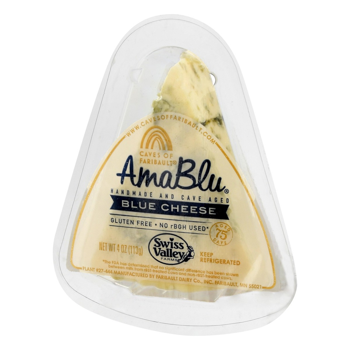 slide 7 of 12, Caves of Faribault AmaBlu Blue Cheese 4 oz, 4 oz