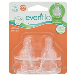Evenflo Silicone Nipples 4 ea