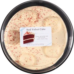 Rich's Red Velvet Cake 33 oz. Plastic Container