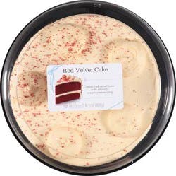 Rich's Red Velvet Cake 33 oz. Plastic Container