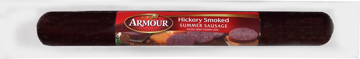 slide 8 of 8, Armour Hickory Smoked Summer Sausage, 20 oz