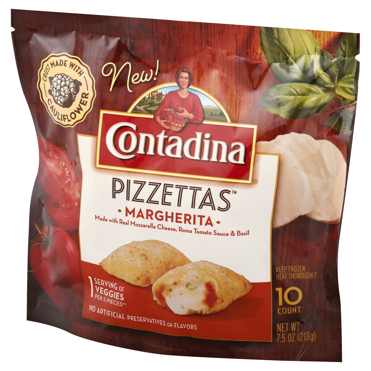 slide 10 of 10, Contadina Margherita Pizzettas 10 ea, 10 ct