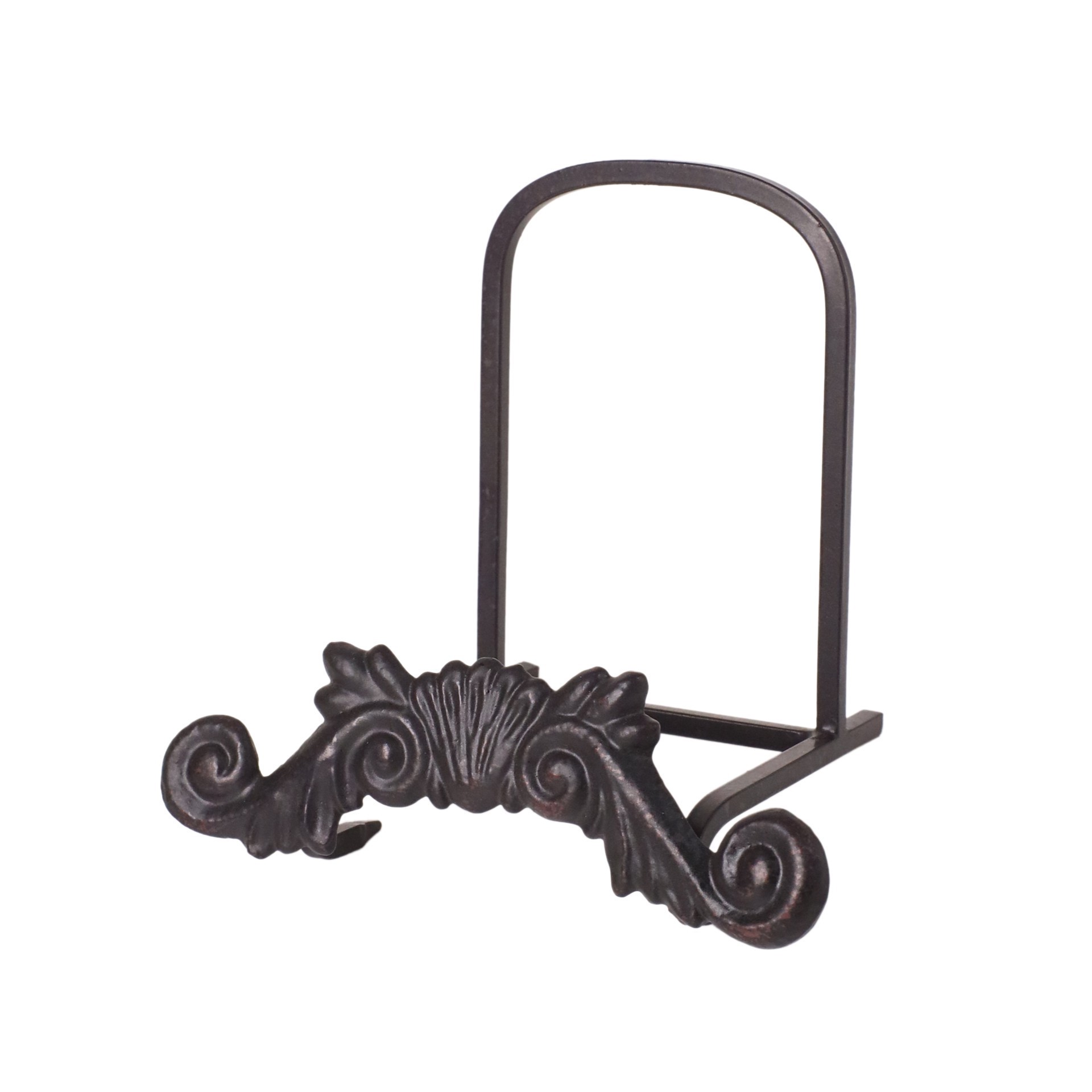 slide 3 of 3, 5" Cast Iron Motif Stand By Studio Decor, 4 in x 2 in x 5 in