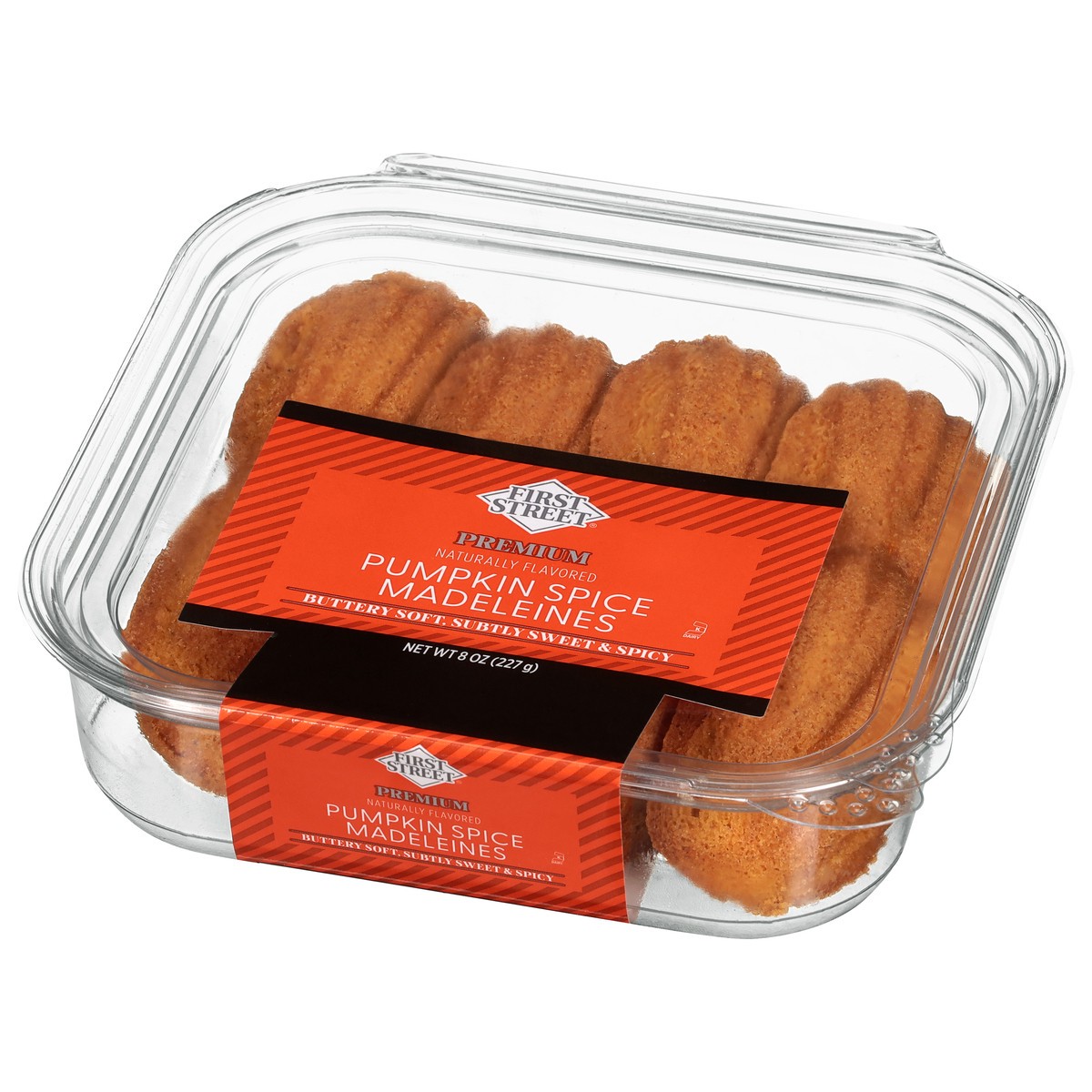 slide 3 of 4, First Street Pumpkin Spice Madelieines, 8 oz
