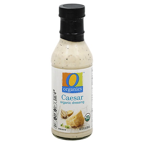 slide 1 of 1, O Organics Organic Dressing Caesar, 12 fl oz