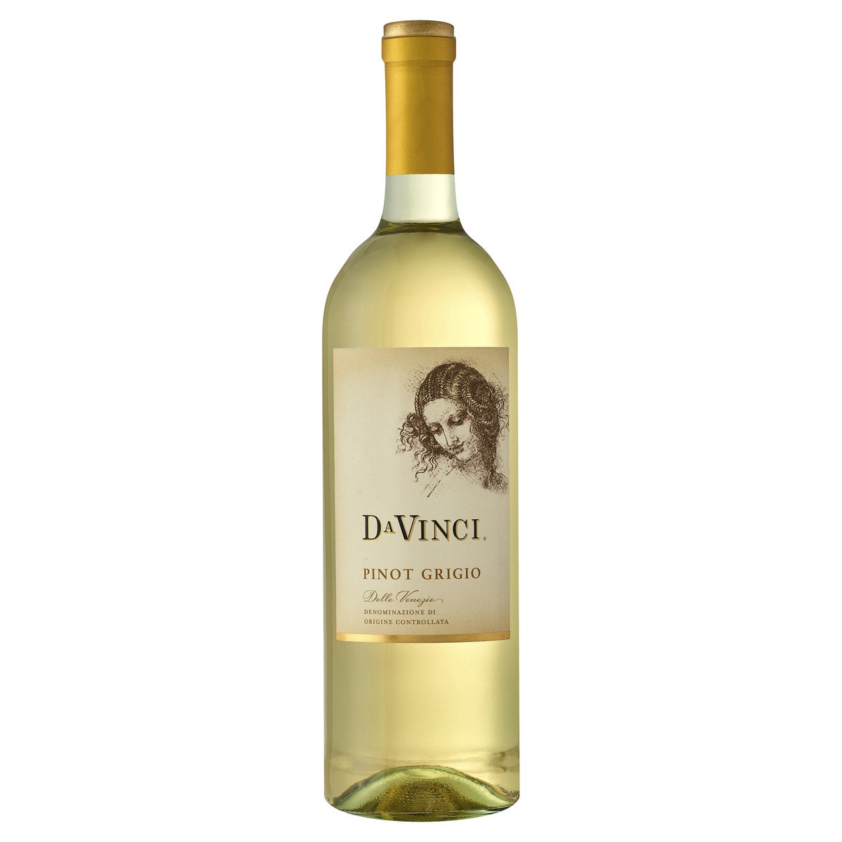 slide 1 of 3, DaVinci Pinot Grigio Italian White Wine 750ml, 750 ml