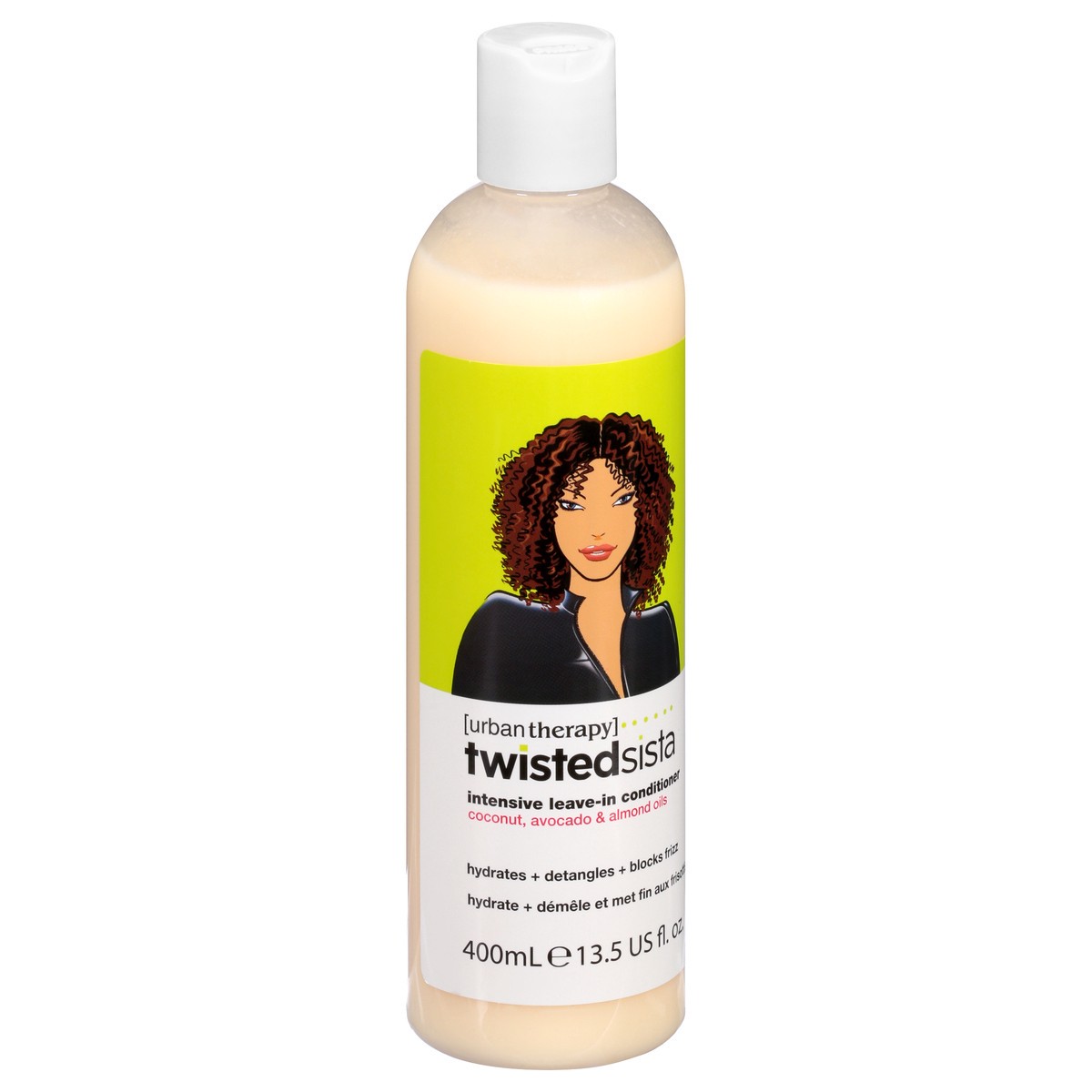 slide 9 of 12, Twisted Sista Urban Therapy Intensive Coconut Avocado & Almond Oils Leave-In Conditioner 400 ml, 400 ml