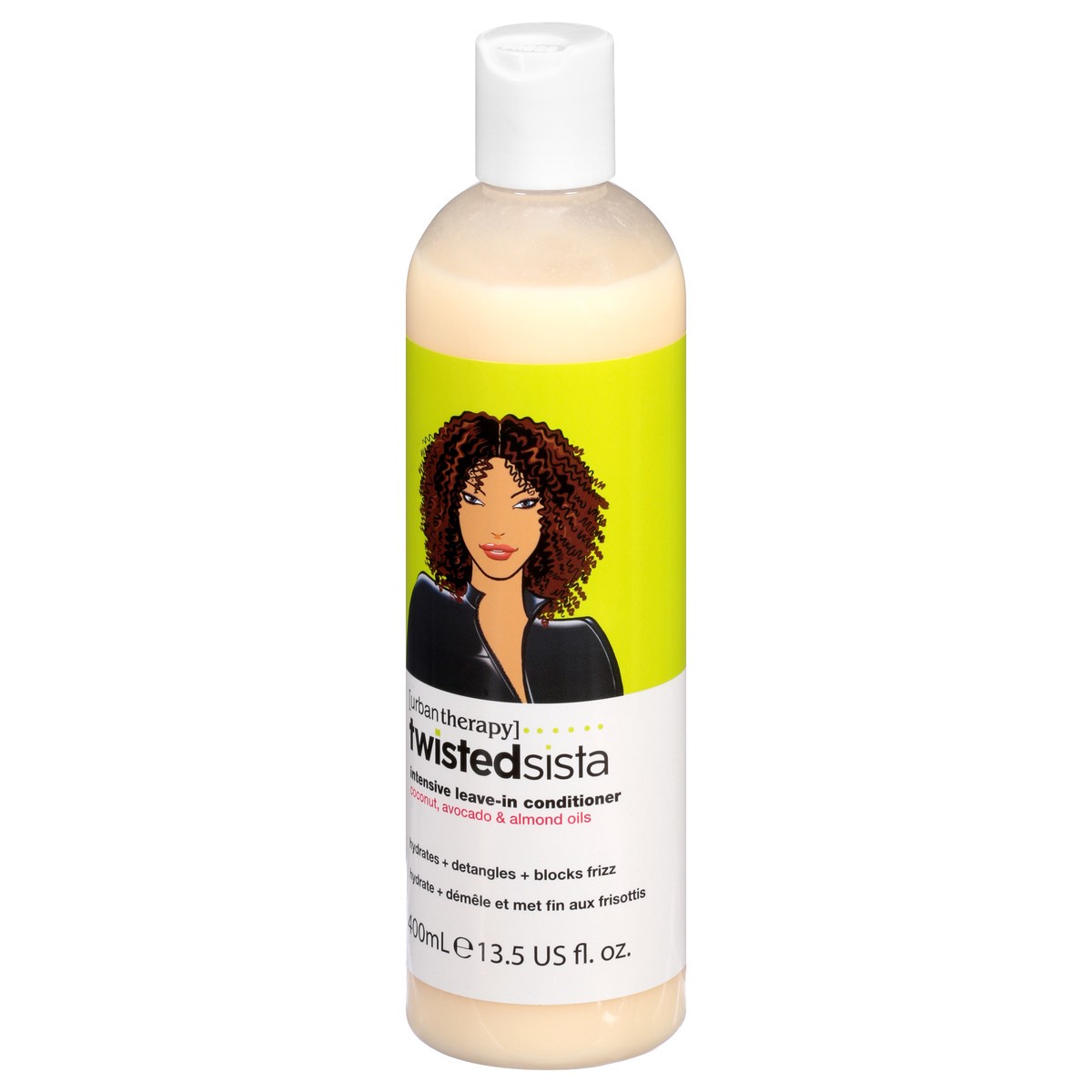 slide 10 of 12, Twisted Sista Urban Therapy Intensive Coconut Avocado & Almond Oils Leave-In Conditioner 400 ml, 400 ml