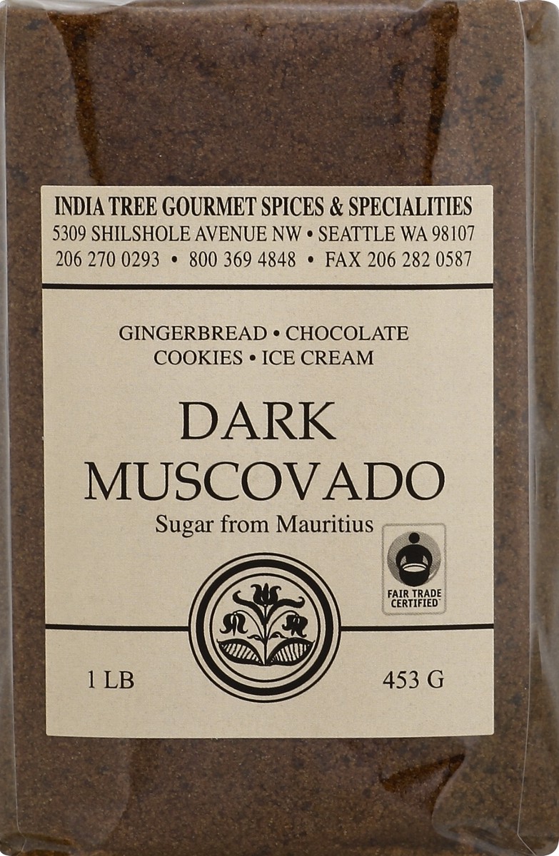 slide 2 of 5, India Tree Muscovado 1 lb, 1 lb