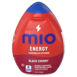 mio Energy Black Cherry Flavored with other natural flavor Liquid Water Enhancer, 1.62 fl oz Bottle