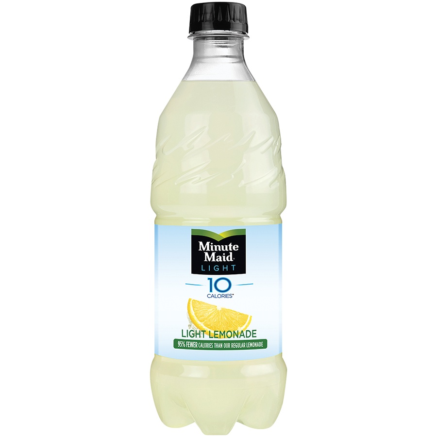 slide 1 of 1, Minute Maid Light Light Lemonade, 20 fl oz